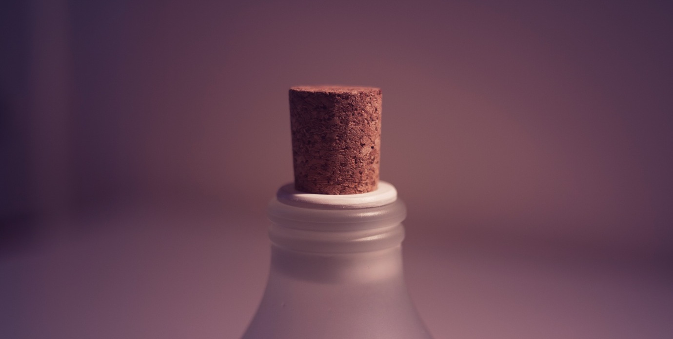 Flask prototype cork