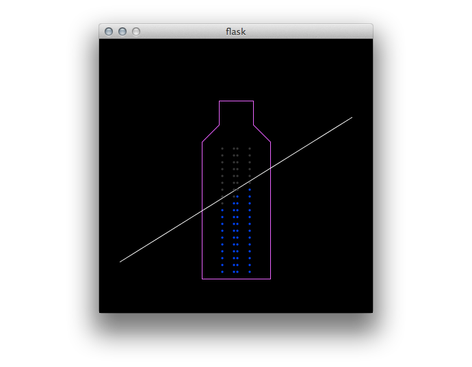 LED fluid simulation Processing sketch